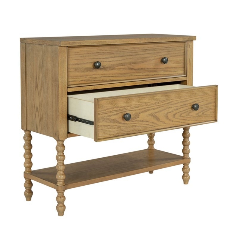 2 Drawer Accent Chest – Natural