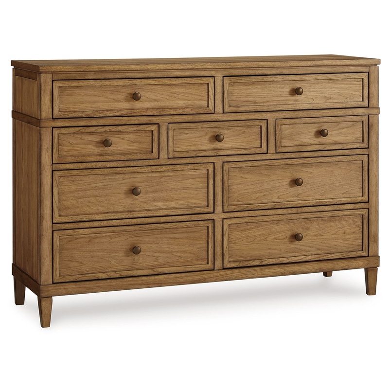 Sharlance – Dresser|Light Brown|Dressers|Dresser & Mirror