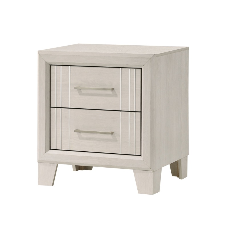 Charlie – Nightstand|White|Black