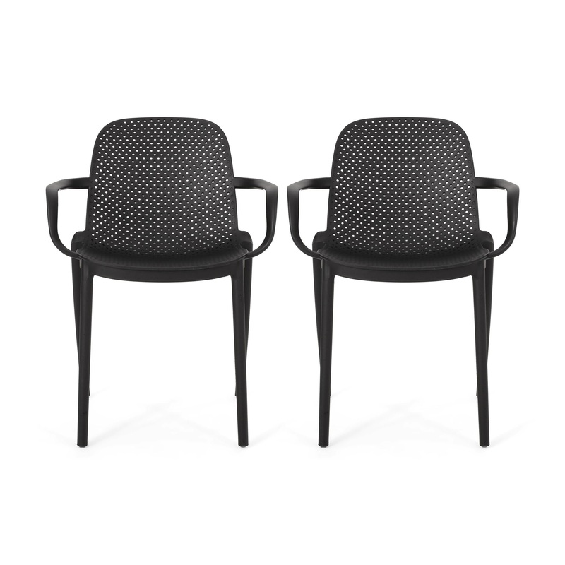 Roxanne – Outdoor Stacking Dining Armchair (Set of 2)