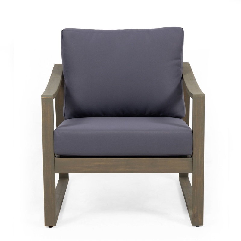 Samwell – Outdoor Club Chair|Dark Gray