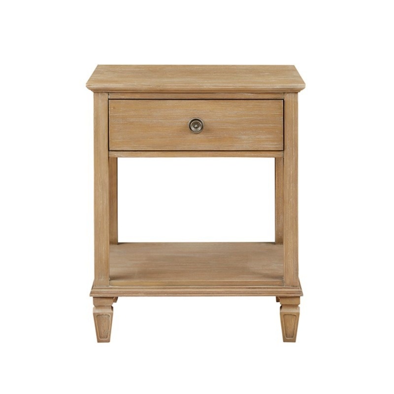 Victoria – Bedside Table With Drawer And Shelf