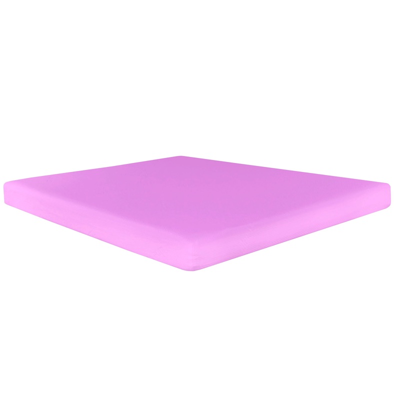 6 Full Size Gel Memory Foam Mattress In A Box With Aloe Vera Cover – Pink