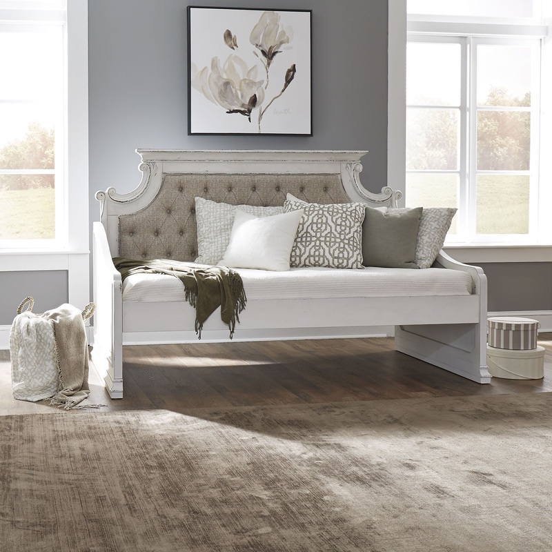 Magnolia Manor – Daybed|White|Twin|None|Thrundle