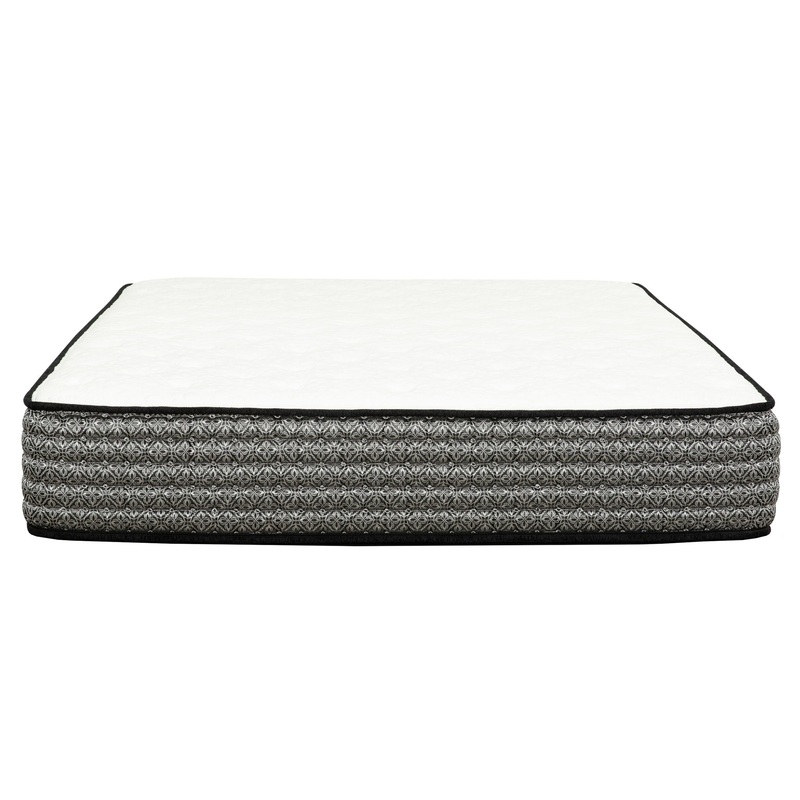Premium 12 Queen Size Hybrid Mattress In A Box Soft Gel Memory Foam Top With Cooling Technology – Gray / White