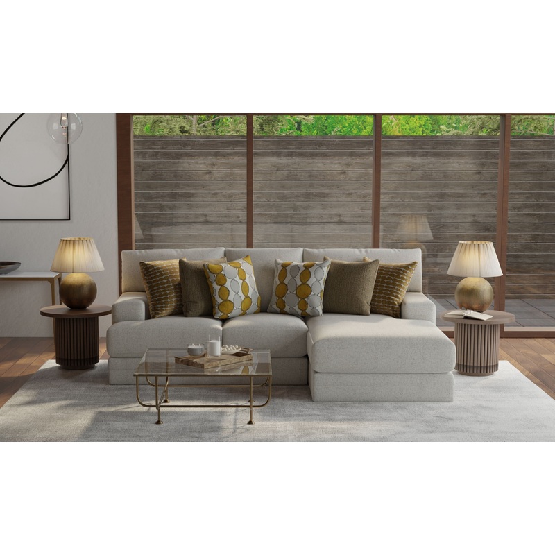 Tori – Sectional With Comfort Coil Seating And Accent Pillows Included
