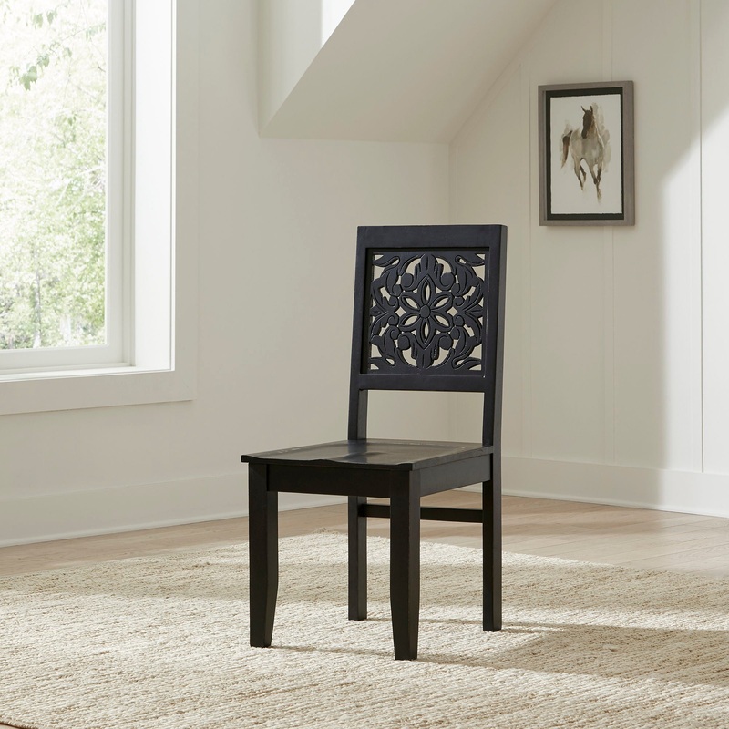 Trellis Lane – Accent Chair|Black