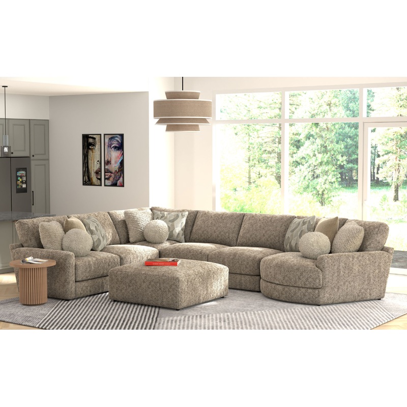 Turner – Cocktail Ottoman – Mushroom