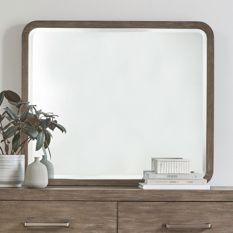 South Bend – Landscape Mirror – Brown
