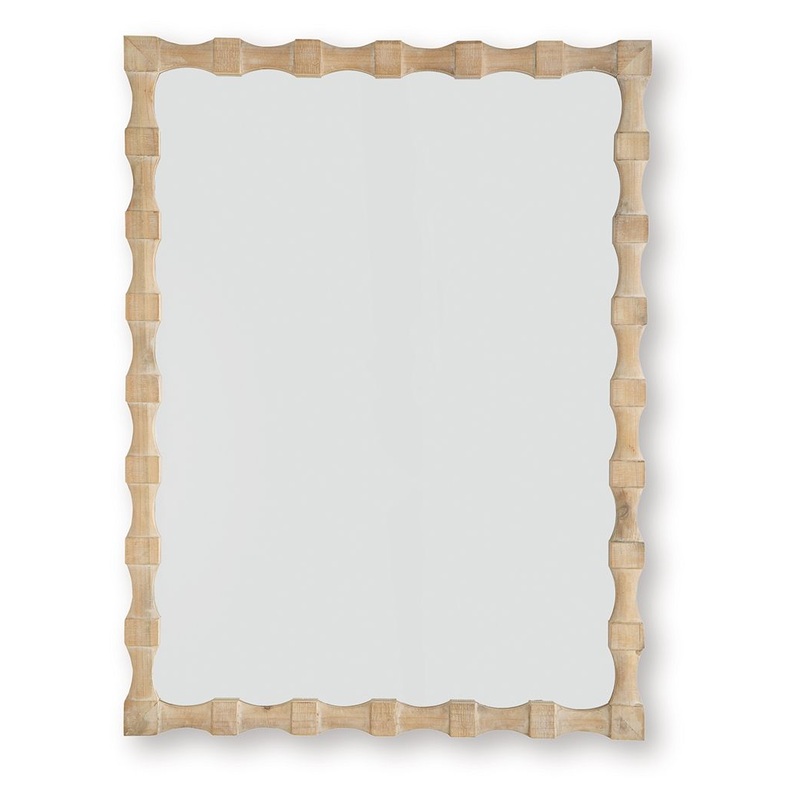 Acelmore – Accent Mirror – Light Brown