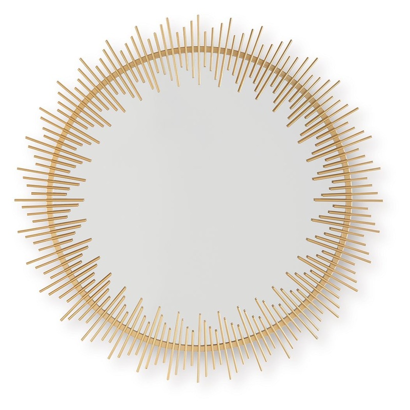 Wainport – Accent Mirror – Gold Finish