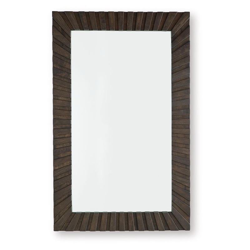 Advin – Accent Mirror – Dark Brown