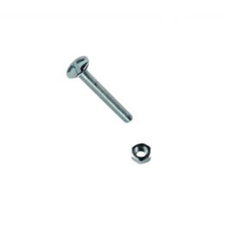 BOLT 4 X 10 MM CROSS DOMED HEAD. D