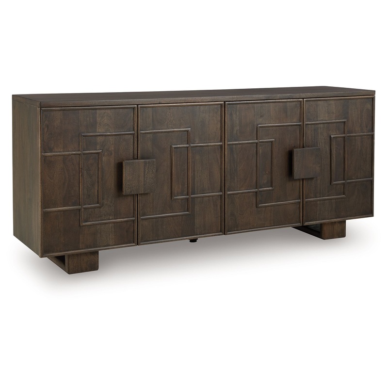 Cato – Accent Cabinet – Dark Brown