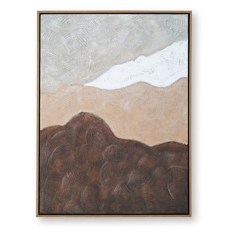 Fanthorne – Wall Art – Tan / Brown / White