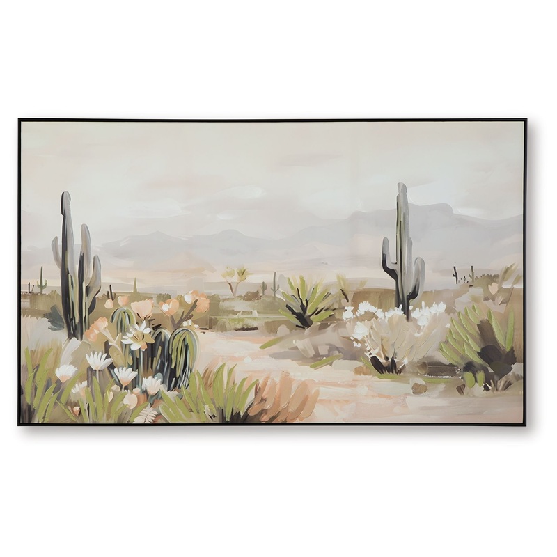 Sidworth – Wall Art – Green / Beige / Gray