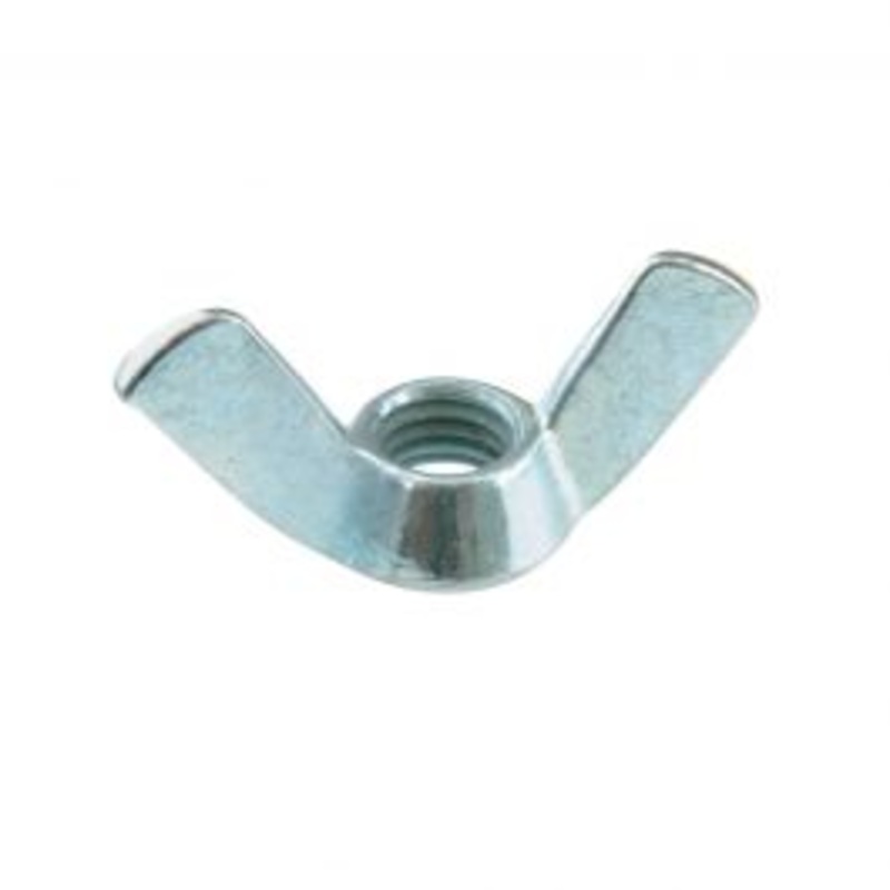 STEEL WING NUT8 MM. 6 PIECES.