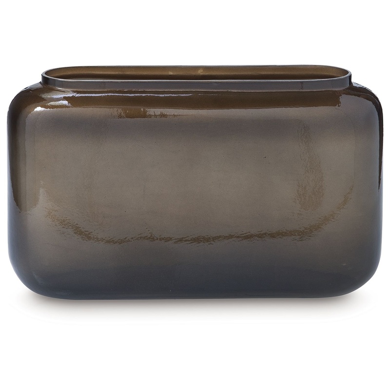Sumner – Vase|Dark Brown|13″W x 4″D x 8″H|9″W x 4″D x 10″H|8″W x 4″D x 14″H