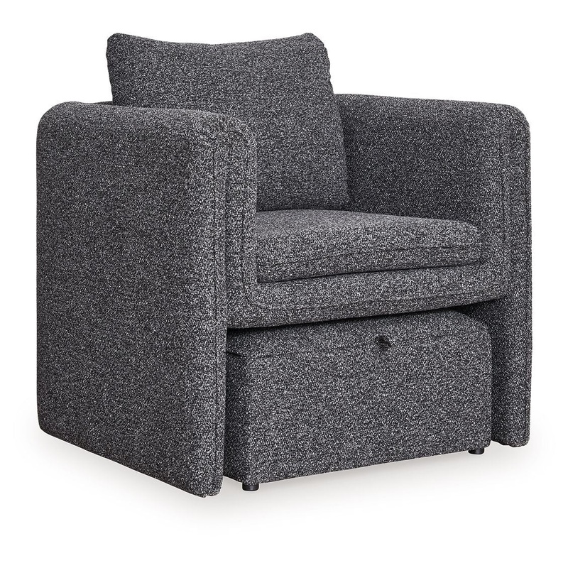 Vreni – Accent Chair – Charcoal / Black