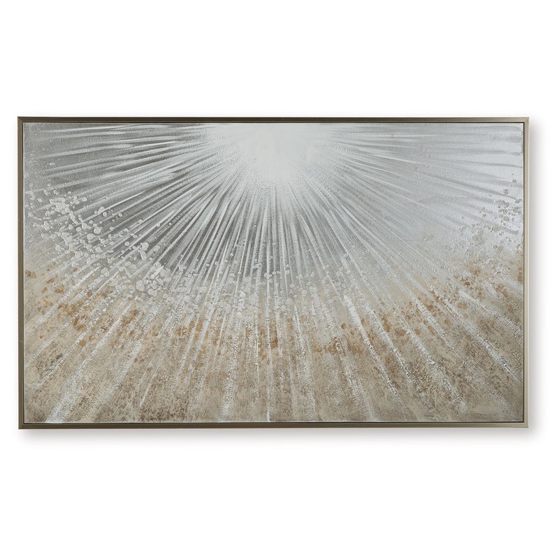 Waldard – Wall Art – Gray / Taupe / White