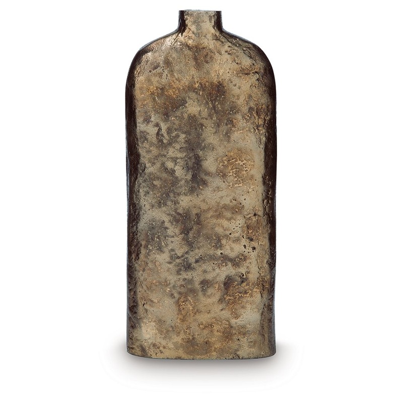 Wallmond – Vase|Light Brown|6″W x 4″D x 13″H|7″W x 4″D x 16″H