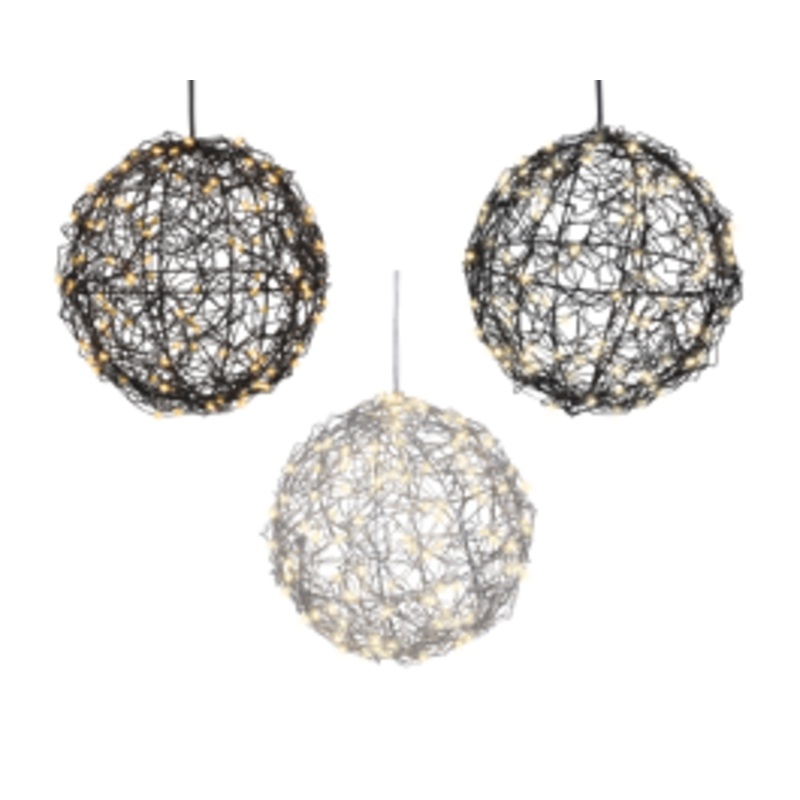 15CM MICRO LED BATTERY OPERATED SPHERE