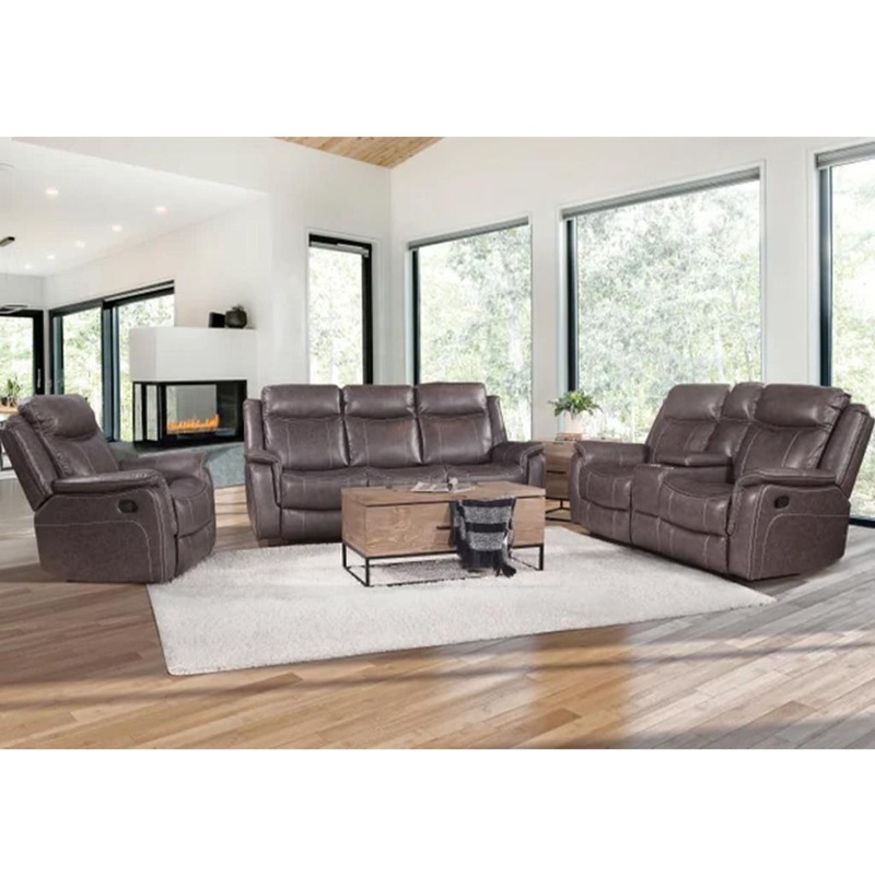 Behold Highland – Manual Console Loveseat – Graphite