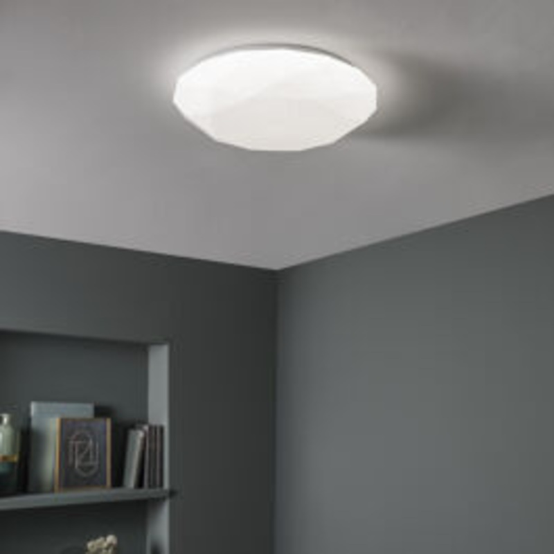 CEILING LIGHT LILLY D40 WHITE CRIS EFFECT