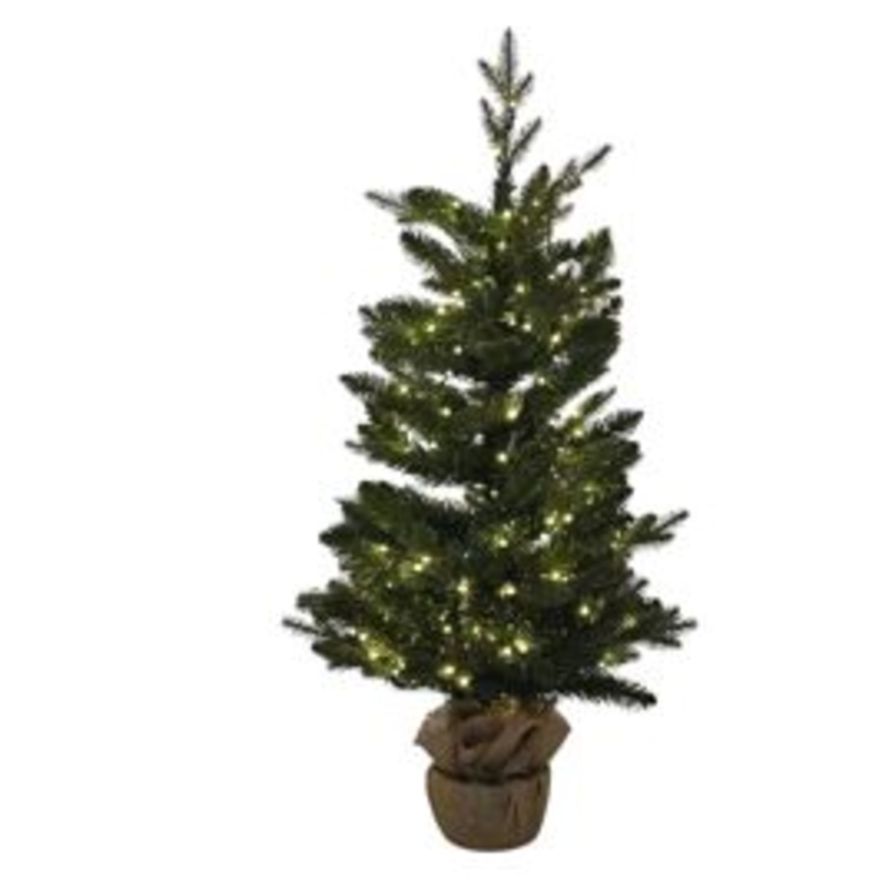 CHRISTMAS TREE WITH BUILT-IN LIGHTS 90