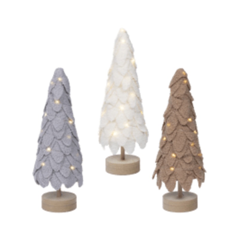 FABRIC TREE WITH BACTERIA MICROLED