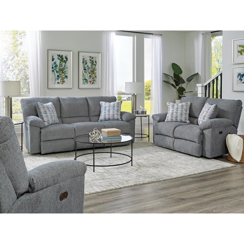 Jackson Catnapper Tyler – Reclining Sofa – Stonewash