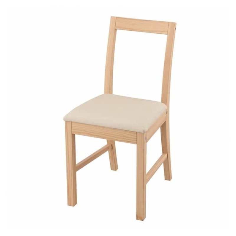 PINNTORP chair, light brown stained/Katorp natural