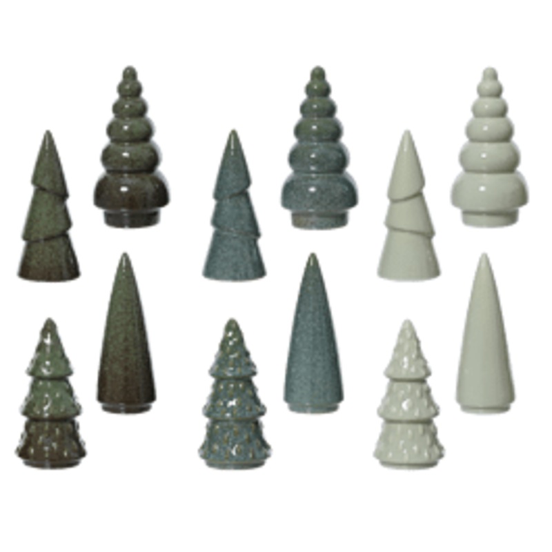 PORCELAIN TREE H 16 CM