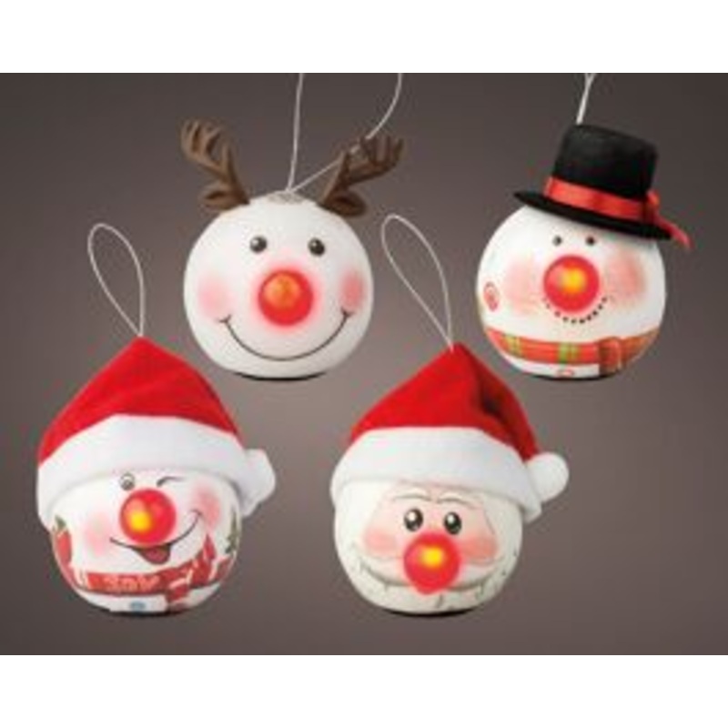 ASSORTED DECORATIONS WITH LED BATTERIES I
