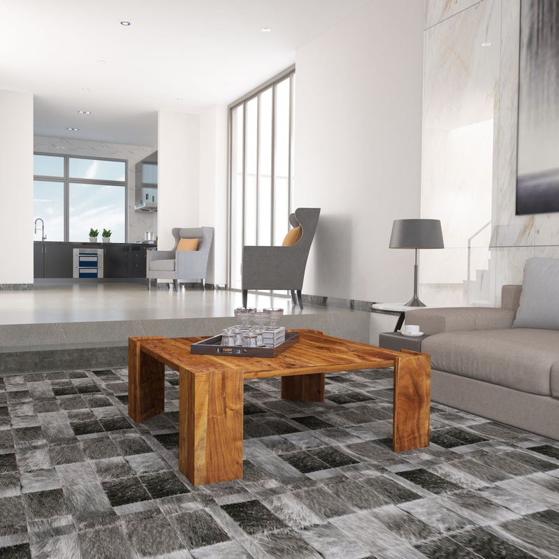 Atlantic Minimalistic Coffee Table – Natural Wood