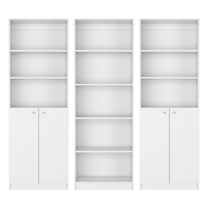 Levan – 3 Piece Living Room Set With 3 Bookcases