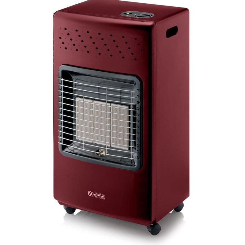 INFRARED CATALYTIC Stovy Infra 4200W burgundy colour
