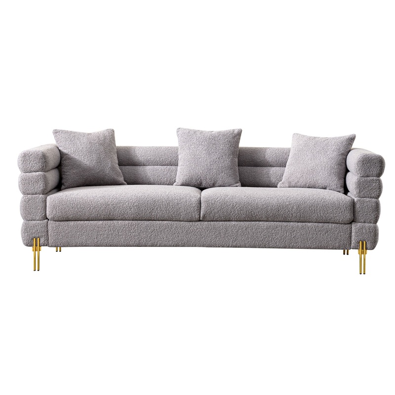Modern Luxurious And Comfortable Upholstered Sofa