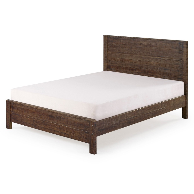 Albany – Bed Frame With Headboard, Heavy Duty Modern Rustic Design