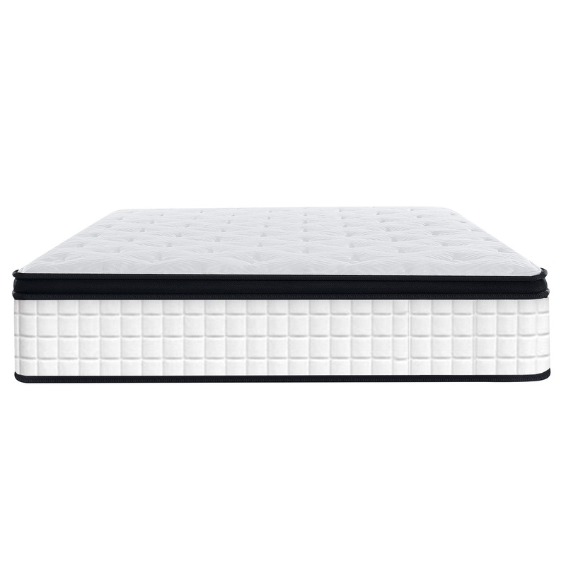 12 Hybrid Mattress Individual Pocket Spring, 7 Zoned Memory Foam