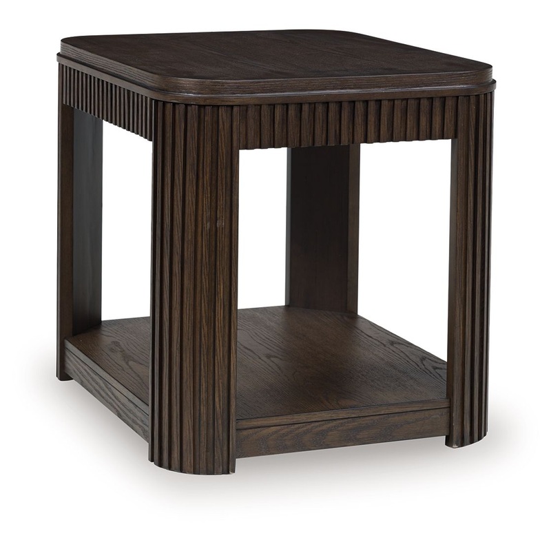 Carlibrie – Rectangular Table|Dark Brown|End Tables|Cocktail Tables