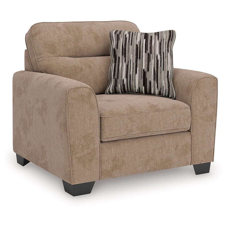 Olten – Chair And A Half|Light Brown|Dark Gray