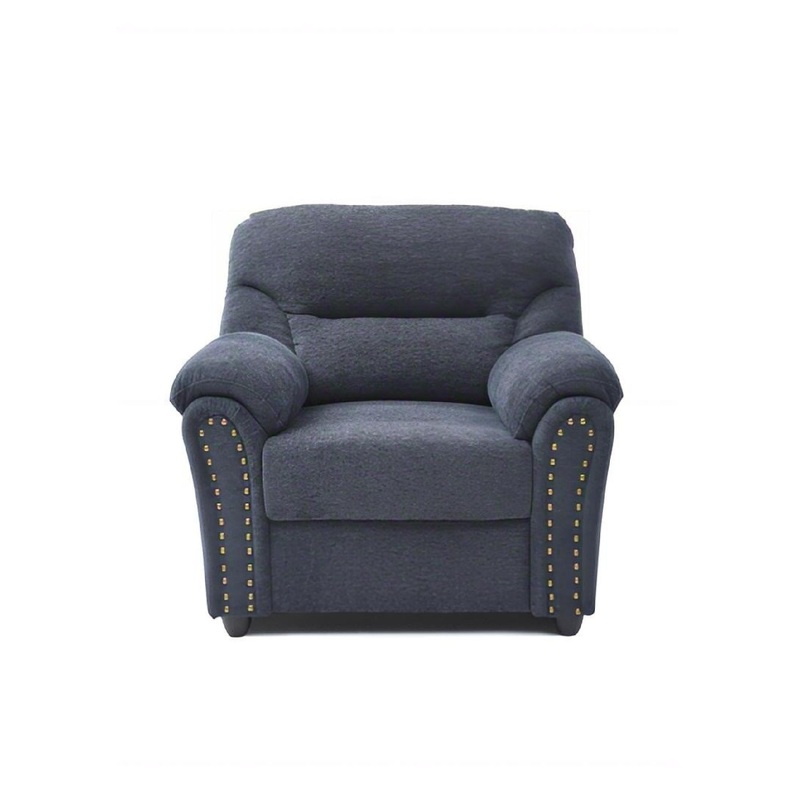 Hamilton – Chair With Hand Applied Nailhead Trim And Pillow Top Arm Cushions