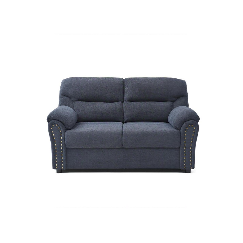 Hamilton – Loveseat|Gray|Blue|Dark Brown