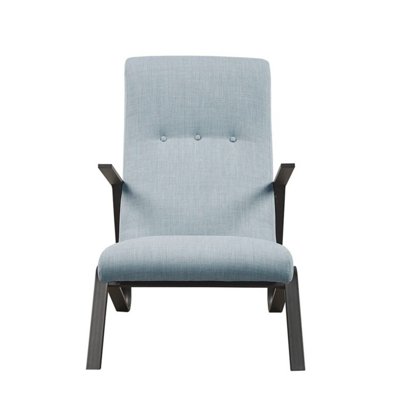 Manhattan – Accent Chair With High Back Support – Light Blue