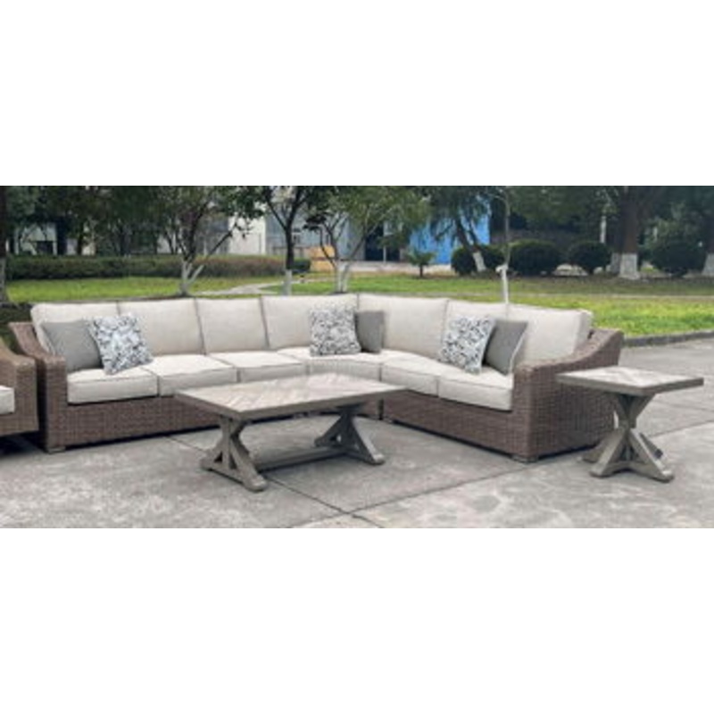 Laguna Heights – Rectangular Cocktail Table – Beige