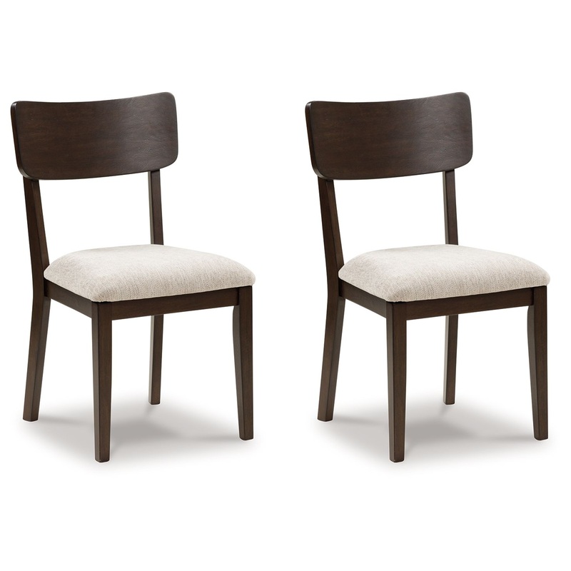 Mallenette – Dining Upholstered Side Chair (Set of 2) – Merlot