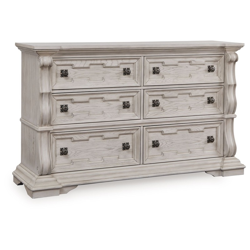 Bruchandi – Dresser|Gray|Dressers|Dresser & Mirror