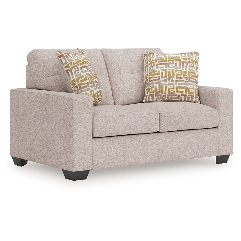 Larimer – Loveseat|Beige|Gray