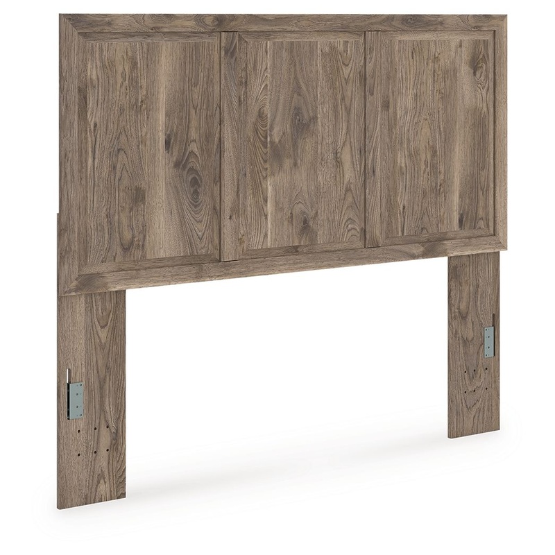 Rusticott – Panel Headboard|Light Brown|Queen|King